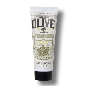 Korres Pure Greek Olive Body Cream 1.35oz Olive Blossom Hydrating Lotion NWT